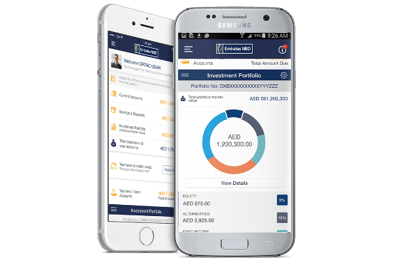 Mobile Banking App - Download Now | Emirates NBD