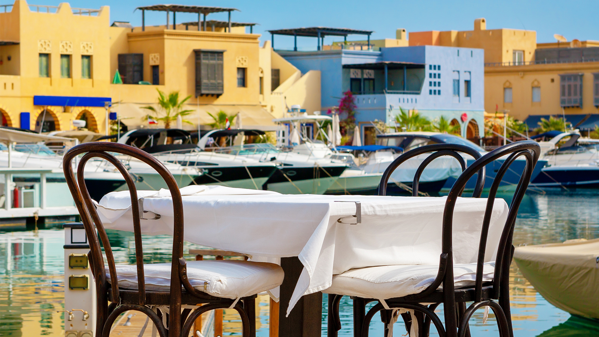 A villa at El Gouna