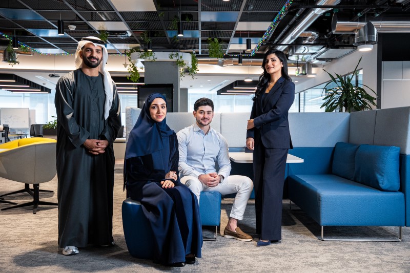 Emirates NBD colleagues applying AI skills with enterprise tools