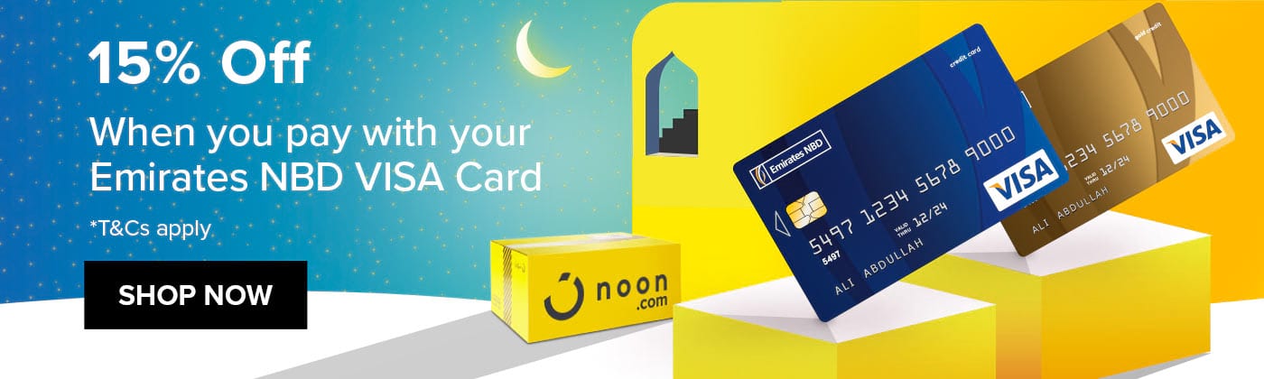 15% off when you pay with your Emirates NBD VISA Card