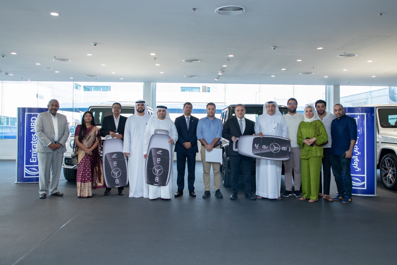 Emirates NBD announces grand prize winners of Mega Savings campaign