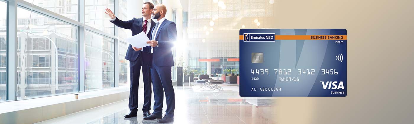 Visa Platinum Business Debit Card | Emirates NBD