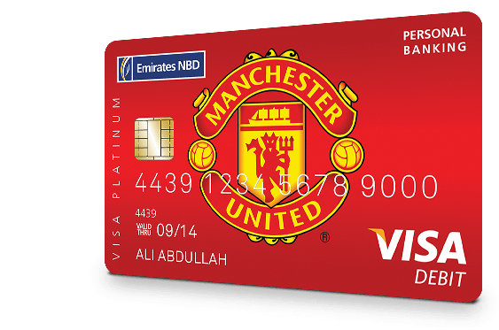 Manchester United Platinum Debit Card