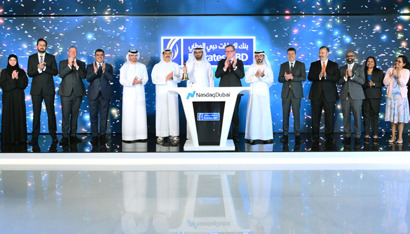Emirates NBD rings marketopening bell to celebrate listing of a USD one billion bond on Nasdaq Dubai