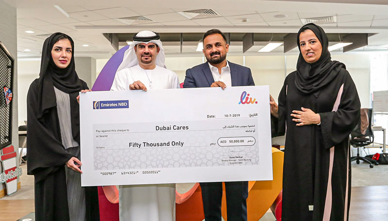 Liv. donates to Dubai Cares