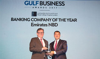 Emirates NBD named Banking Company of the Year by Gulf Business