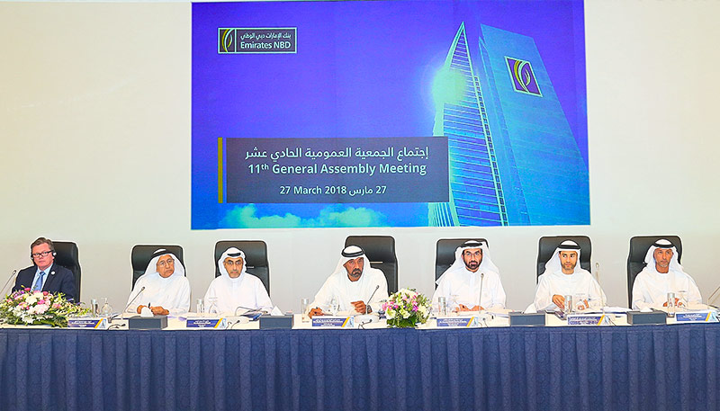 Emirates NBD holds its eleventh General Assembly Meeting