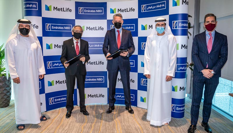Emirates NBD and MetLife form strategic partnership