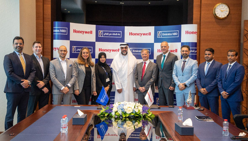 HONEYWELL AND EMIRATES NBD TO COLLABORATE ON ADVANCING UAE SUSTAINABILITY GOALS