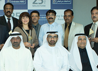 HH Sheikh Ahmed Bin Saeed Al Maktoum honours Emirates NBD staff completing 25year service milestone