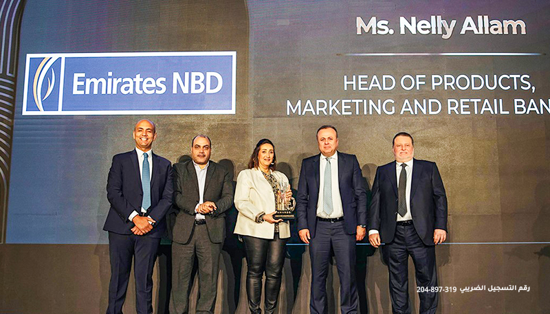 Emirates NBD Egypt receives bt100 Award for (The Leading Bank in Corporate Social Responsibility)